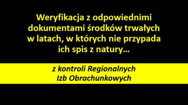 Weryfikacja Z Odpowiednimi Dokumentami Rodk W Trwa Ych W Latach W