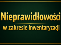 Nieprawidłowości w zakresie inwentaryzacji