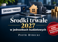 Środki trwałe 2027 w jednostkach budżetowych – szkolenie